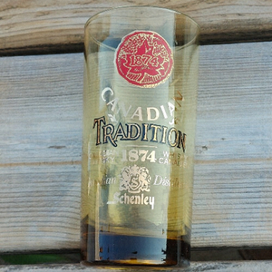 Vintage Schenley Whisky Glass 1874